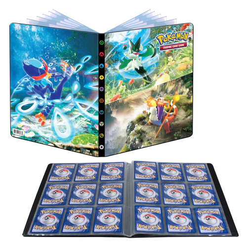 Ultra Pro Pokemon 9 Pocket Portfolio - Scarlet &amp; Violet Skeledirge, Meowscarada, and Quaquaval