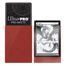 Ultra Pro Standard Sleeves: Pro Matte Solid Red (50ct)