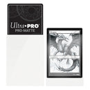 Ultra Pro Standard Sleeves: Pro Matte Solid White (50ct)