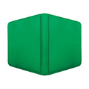 Ultra Pro Vivid 12-Pocket Zippered PRO Binder - Green