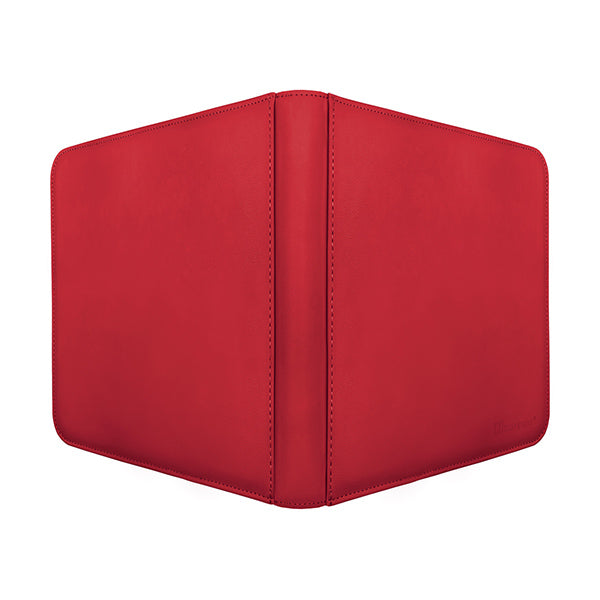 Ultra Pro Vivid 12-Pocket Zippered PRO Binder - Red