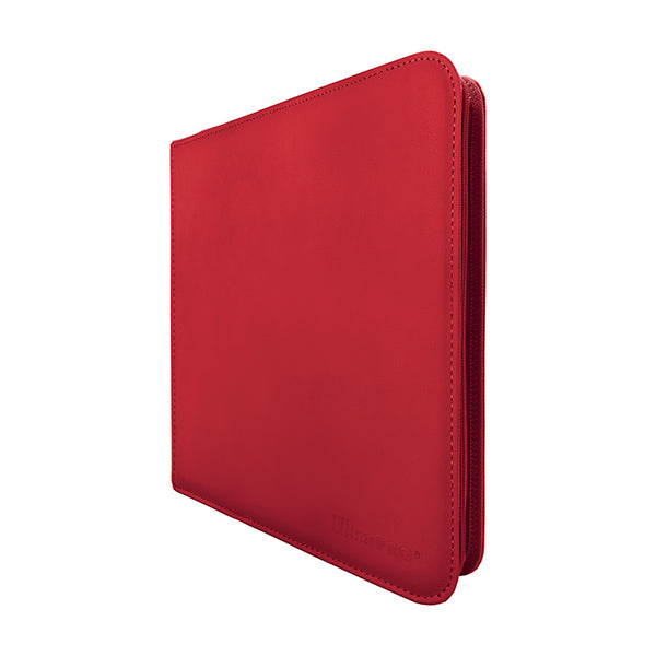 Ultra Pro Vivid 12-Pocket Zippered PRO Binder - Red