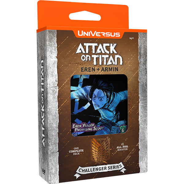 UniVersus CCG: Attack on Titan Battle for Humanity Challenger Series - Eren & Armin