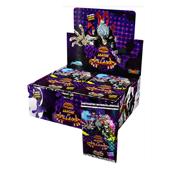 UniVersus CCG - Set 4 My Hero Academia League of Villains 1st Edition Booster Box