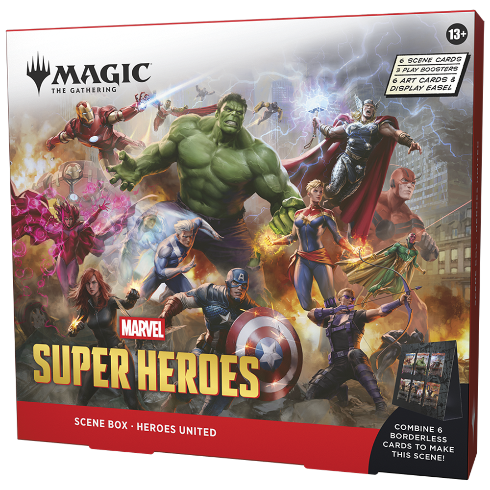 Marvel Super Heroes Scene Box Heroes United
