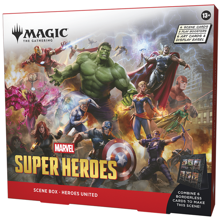 Marvel Super Heroes Scene Box Heroes United