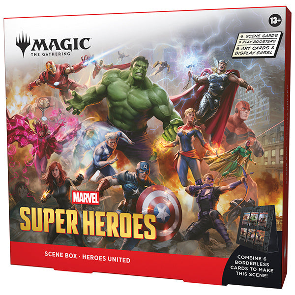 Marvel Super Heroes Scene Box Heroes United
