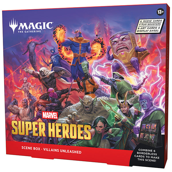Marvel Super Heroes Scene Box Villains Unleashed