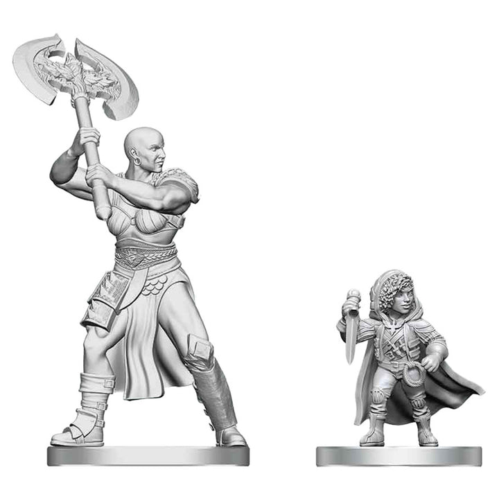 Goliath Barbarian &amp; Halfling Rogue