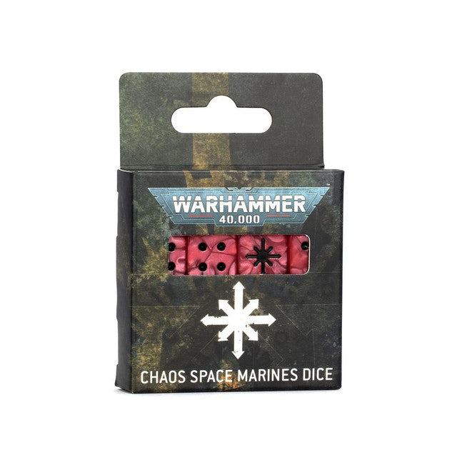 Warhammer 40K - Chaos Space Marines Dice Set