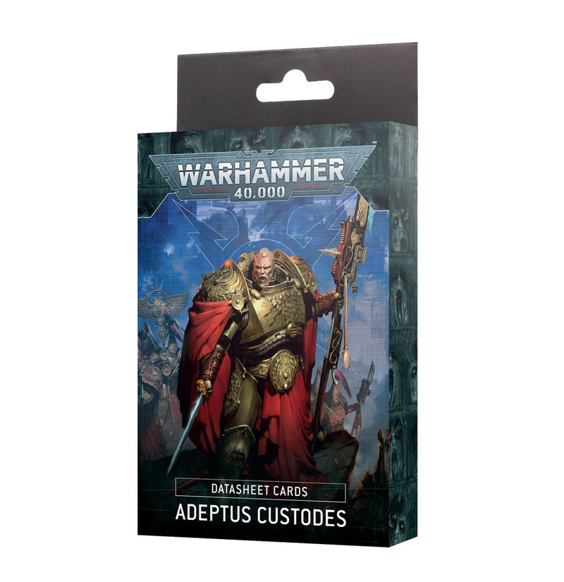 Warhammer 40K - Datasheet Cards Adeptus Custodes