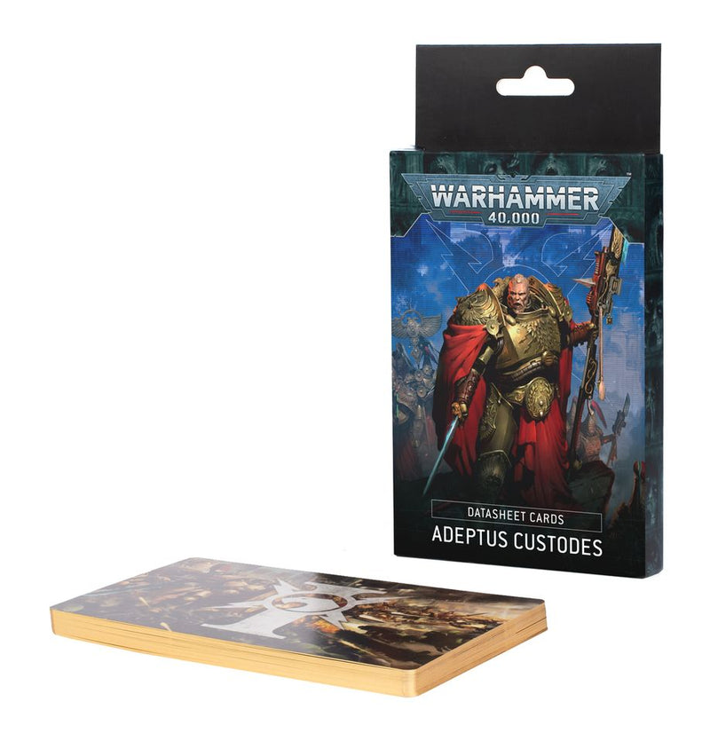 Warhammer 40K - Datasheet Cards Adeptus Custodes