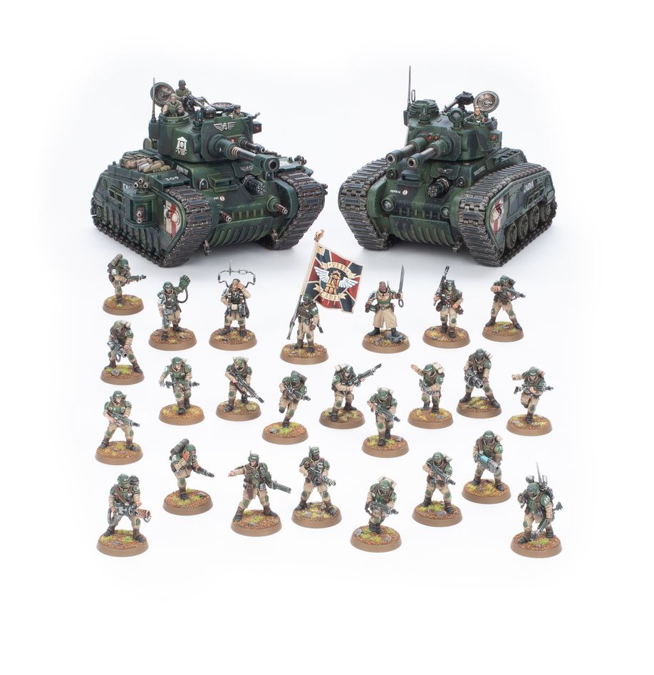 Warhammer 40K Astra Militarum - Cadian Defence Force