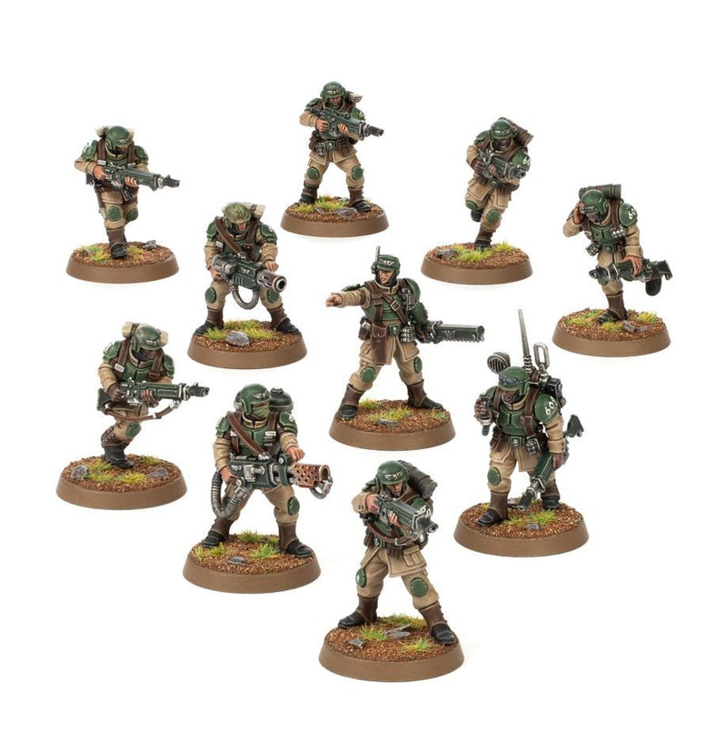 Warhammer 40K Astra Militarum - Cadian Shock Troops