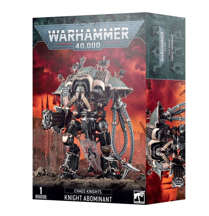 Warhammer 40K Chaos Knights - Knight Abominant