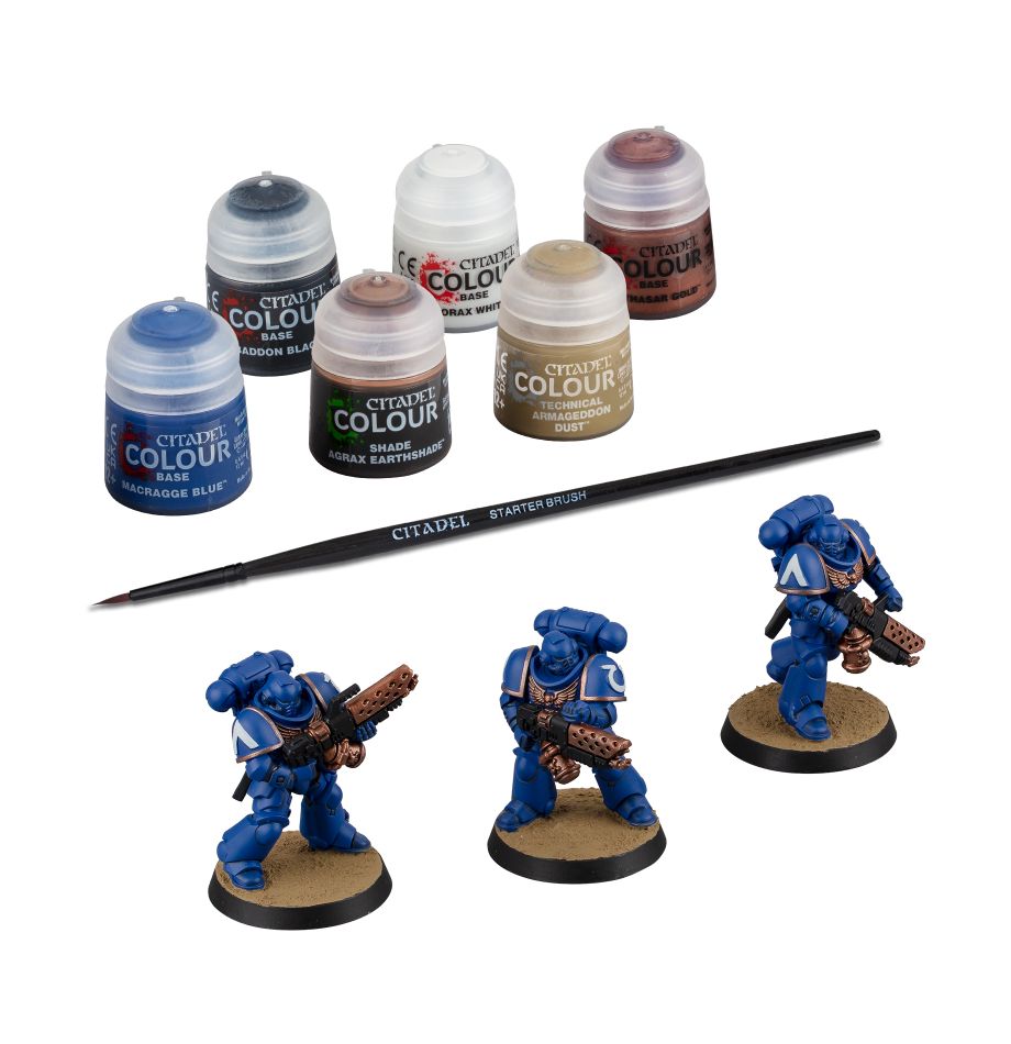 Warhammer 40K Space Marines - Infernus Marines &amp; Paint Set