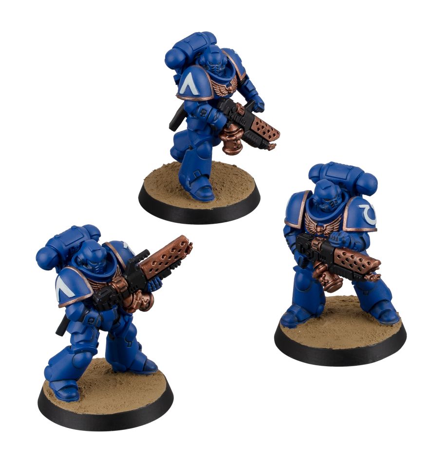 Warhammer 40K Space Marines - Infernus Marines &amp; Paint Set