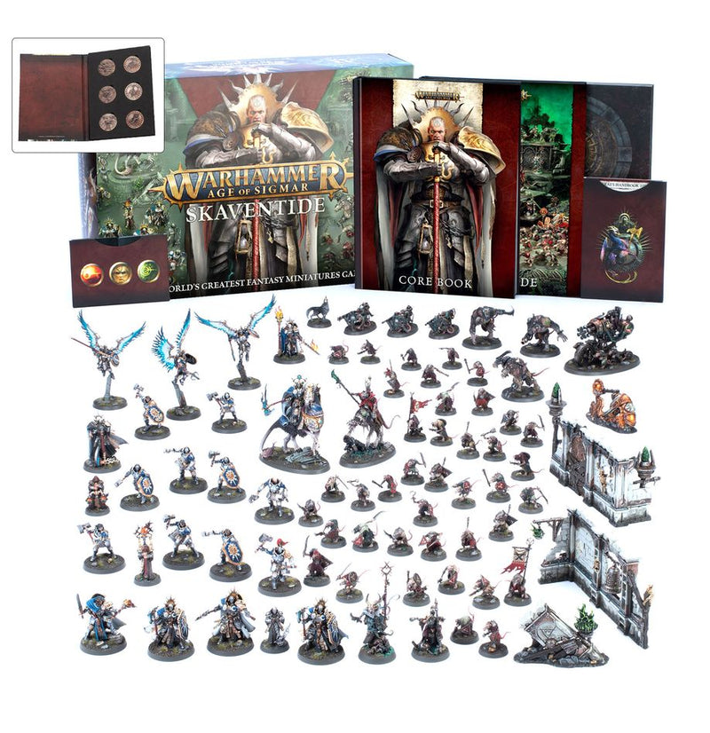 Warhammer Age of Sigmar - Skaventide Box Set (Bonus AOS 2024 Notepad)