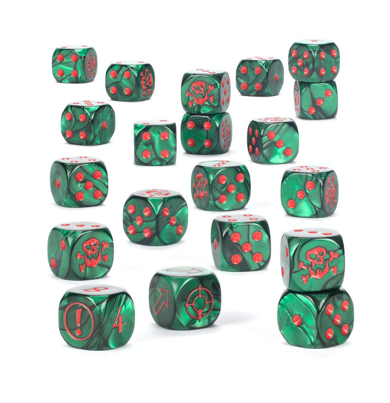 Warhammer The Old World - Orc & Goblin Tribes Dice Set