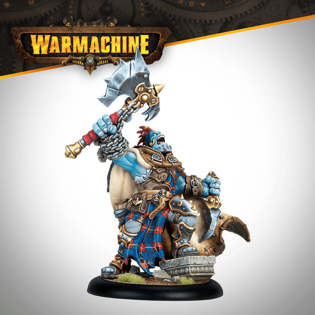 Warmachine Greygore Boomhowler - Mercenary Character Solo