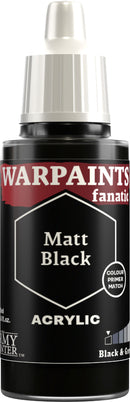 Warpaints Fanatic: Matte Black 18ml