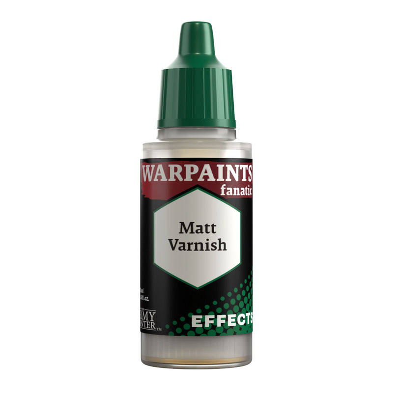 Warpaints Fanatic Effects: Matt Varnish 18ml