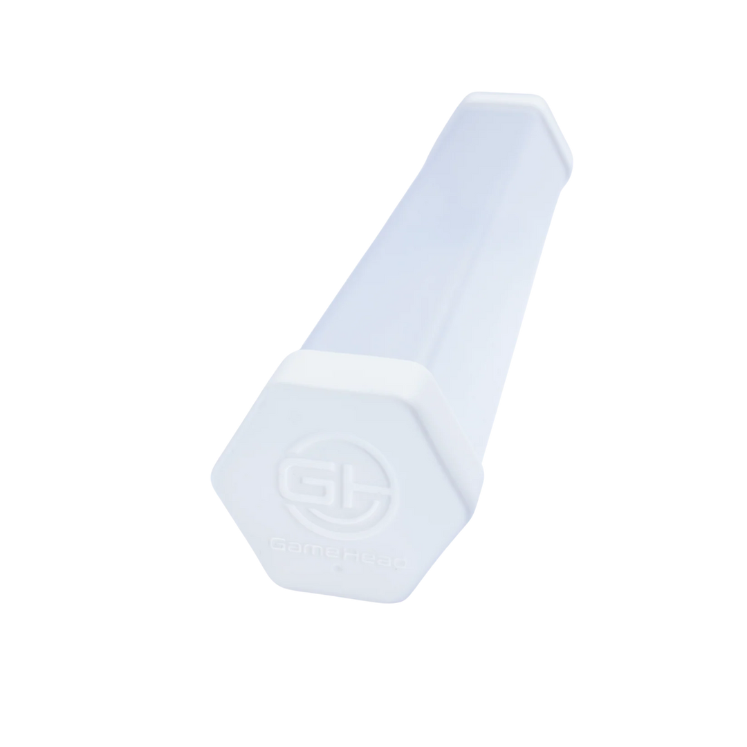 Gamehead - White Hex Playmat Tube