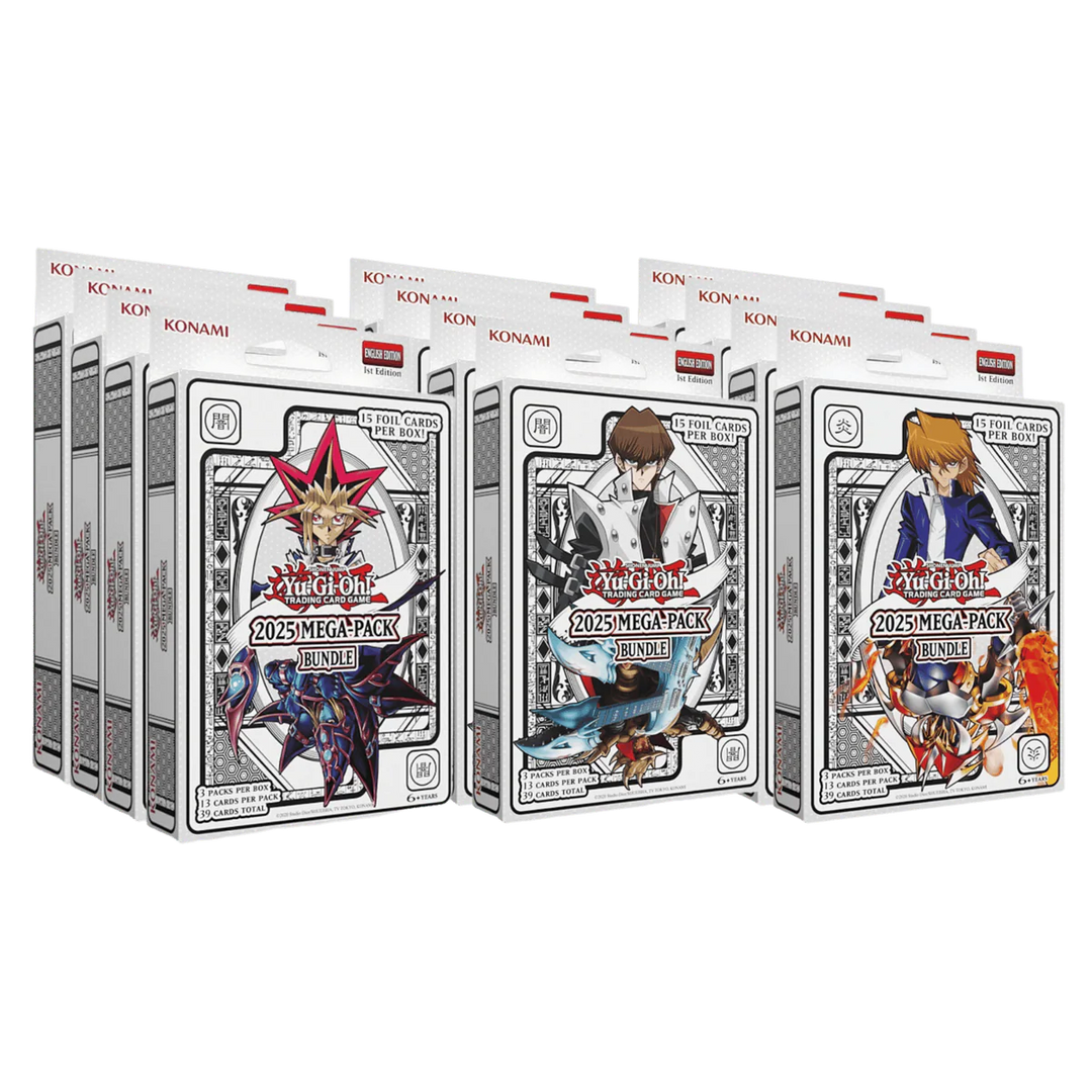 Yu-Gi-Oh 2025 Mega Pack Bundle Case (48 Bundles)