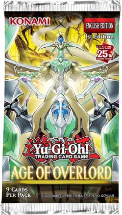 Yu-Gi-Oh Age Of Overlord 1st Edition Booster Pack