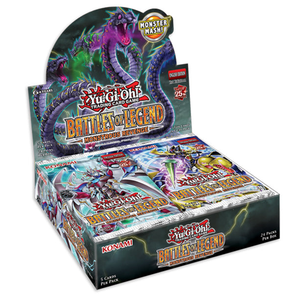 Yu-Gi-Oh Battles of Legend - Monstrous Revenge 1st Edition Booster Box