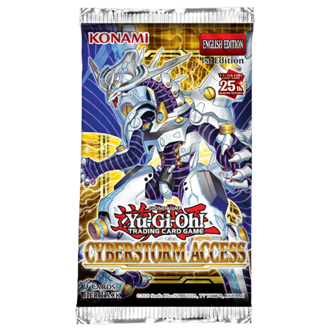 Yu-Gi-Oh Cyberstorm Access 1st Edition Booster Pack