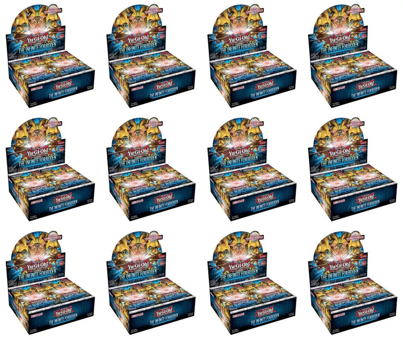 Yu-Gi-Oh The Infinite Forbidden 1st Edition Booster Box Case (12)