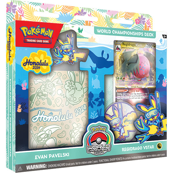 Pokemon TCG: 2024 World Championship Deck - Evan Pavelski Regidrago Vstar