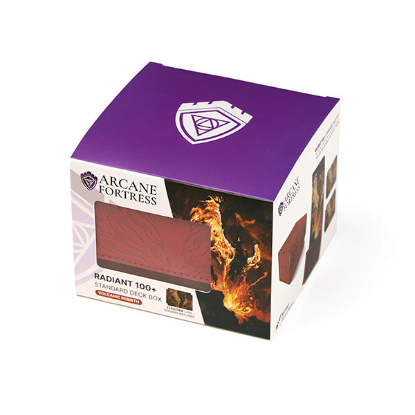 Arcane Fortress Deck Vault Year of the Dragon - Volcanic Rebirth Standard 100+ Deck Box