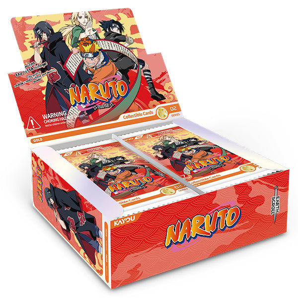 Naruto Smriti Earth Scroll - Series 2 Trading Card Box