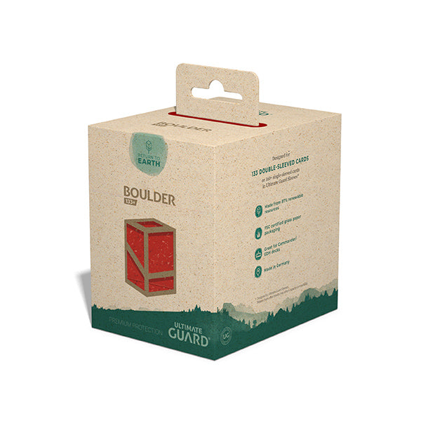 Ultimate Guard: Boulder 133+ Return To Earth Deck Box - Red
