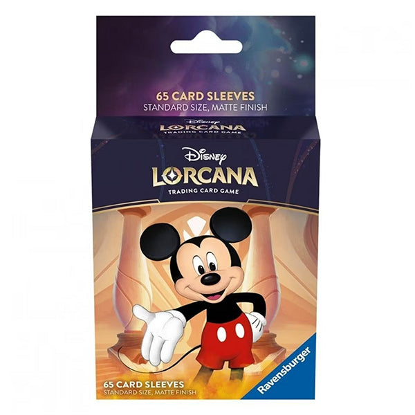 Disney Lorcana The First Chapter Card Sleeves - Mickey Mouse (65ct)