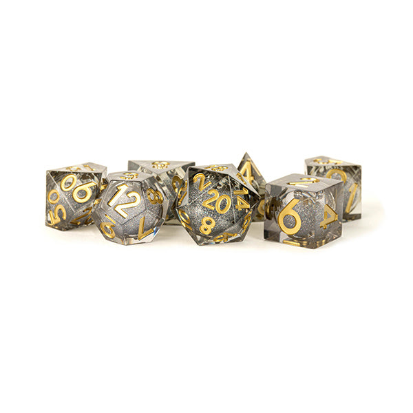 Metallic Dice Games Liquid Core - Vanishing Oil (7ct)