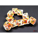 Chessex Dice: 10d10 Brush - Sunrise