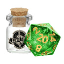 Metallic Dice Games D20 Liquid Core Elixir Dice - Aegis of Hope