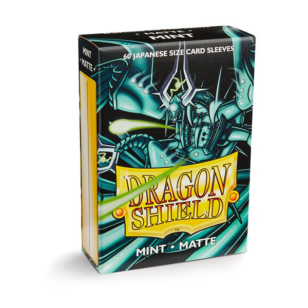 Dragon Shield Sleeves - Matte Mint Japanese Size (60)