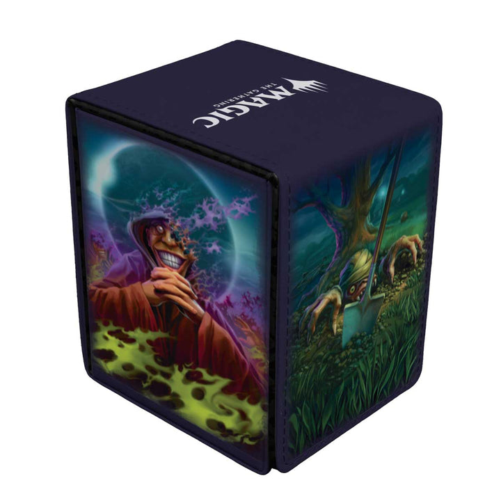 Magic The Gathering Duskmourn Alcove Flip 100+ Deck Box Special Guest - Exhume