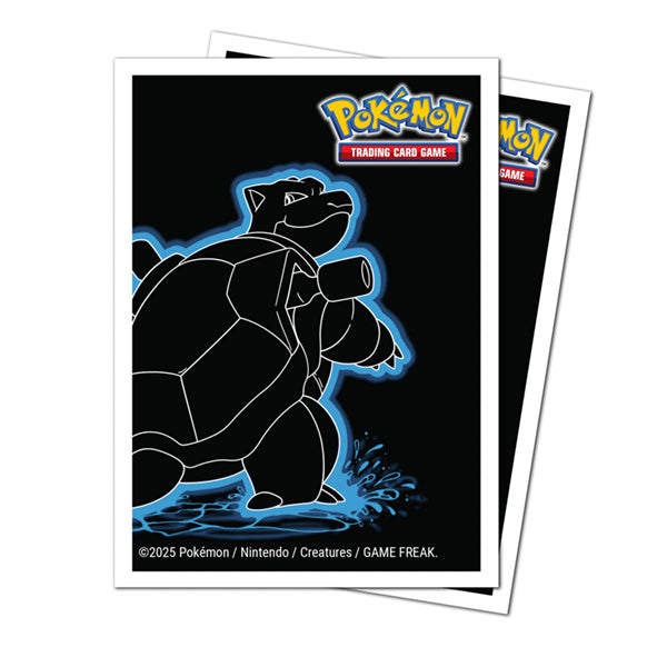 Apex Sleeves Pokemon Elite Series - Neon Kanto Blastoise