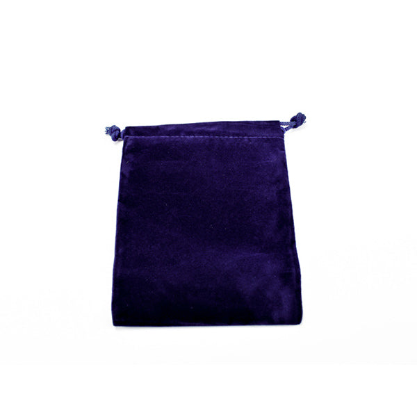 Chessex Small Royal Blue Suede Dice Bag