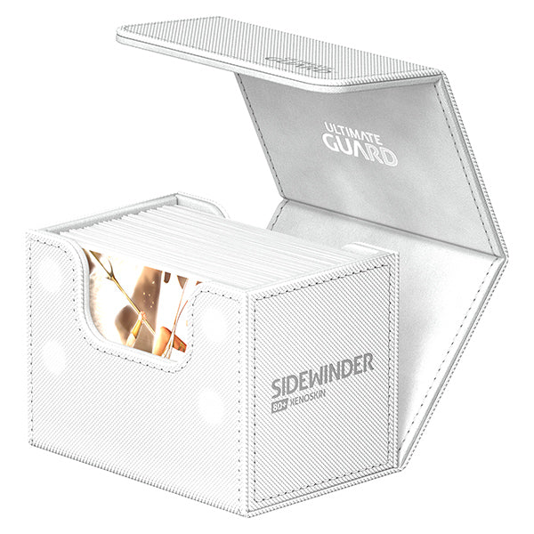 Ultimate Guard: Sidewinder 80+ Xenoskin Monocolor Deck Case - White