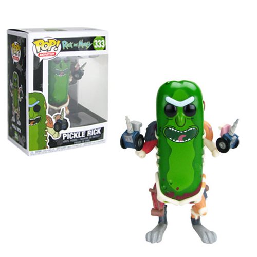 Funko Pop! - Rick and Morty Pickle Rick #333