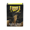 Dragon Shield Sleeves - Standard Matte Dual Black & Gold (100ct) (Pre-Order)