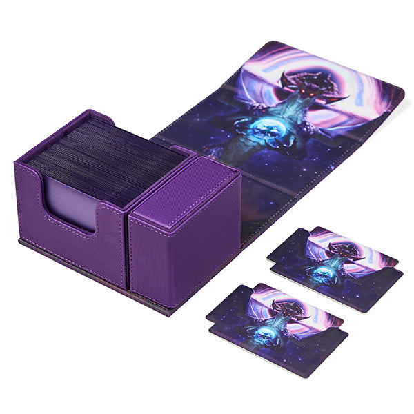 Arcane Fortress Deck Vault Year of the Dragon - Cosmic Genesis Deluxe 100+ Deck Box
