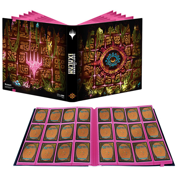 Magic the Gathering 12 Pocket PRO Binder - The Lost Caverns Of Ixalan Ruins Symbol