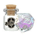 Metallic Dice Games D20 Liquid Core Elixir Dice - Sorcerous Swirl